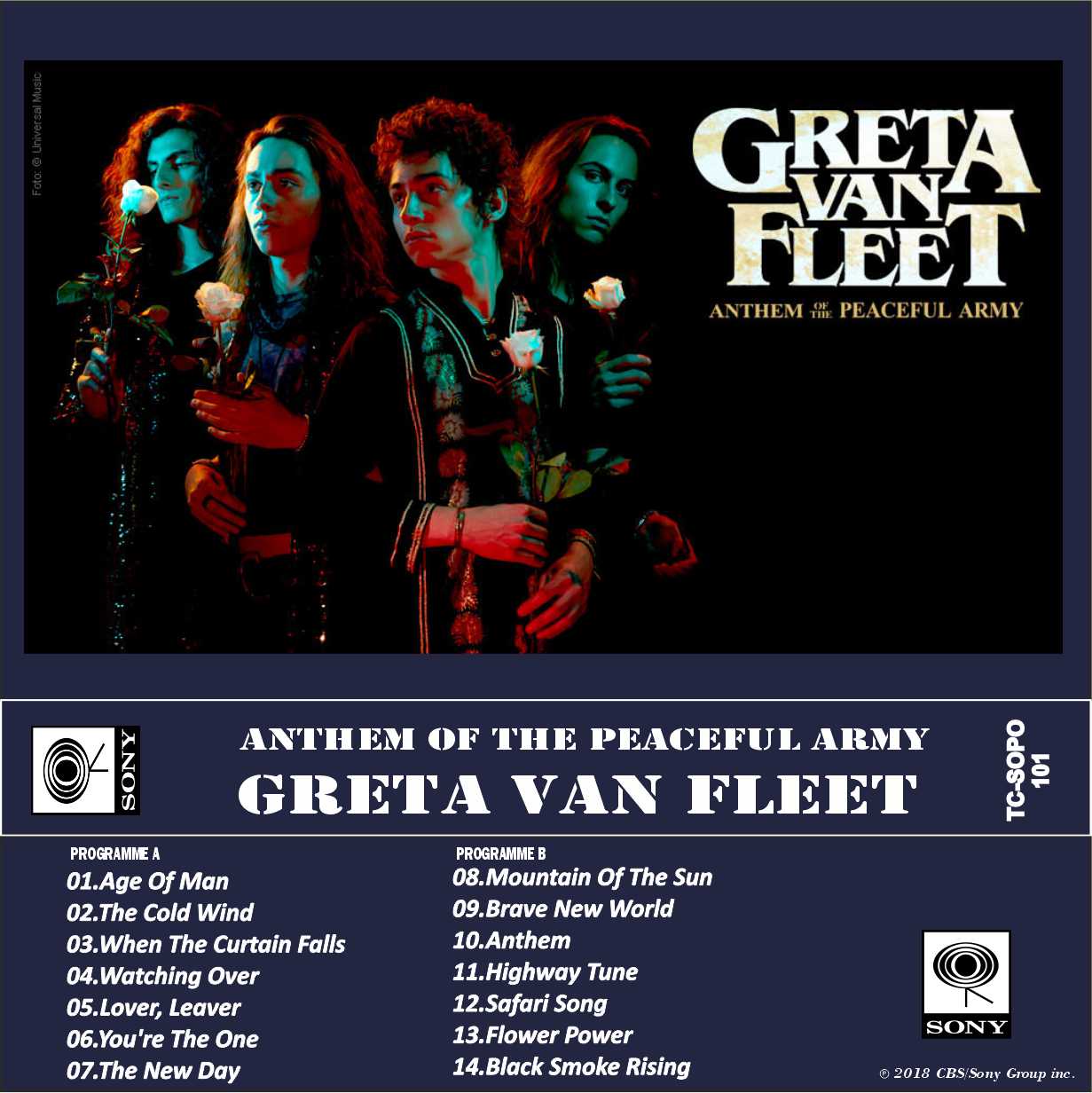 Greta Van Fleet-Anthem Of The Peaceful Army